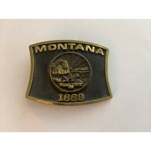 Montana Belt Buckle Heritage Mint LTD